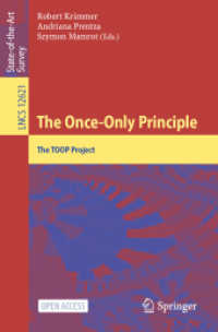 The Once-Only Principle : The TOOP Project (Information Systems and Applications, incl. Internet/web, and Hci)