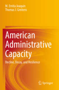 American Administrative Capacity : Decline, Decay, and Resilience