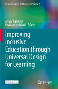 Improving Inclusive Education through Universal Design for Learning (Inclusive Learning and Educational Equity)