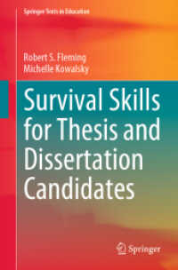 Survival Skills for Thesis and Dissertation Candidates (Springer Texts in Education)