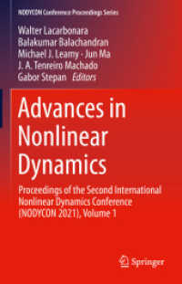 Advances in Nonlinear Dynamics : Proceedings of the Second International Nonlinear Dynamics Conference (NODYCON 2021), Volume 1 (Nodycon Conference Proceedings Series) （2022）