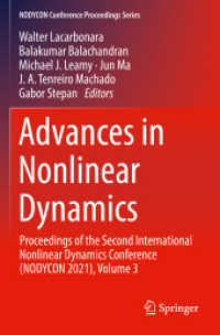Advances in Nonlinear Dynamics : Proceedings of the Second International Nonlinear Dynamics Conference (NODYCON 2021), Volume 3 (Nodycon Conference Proceedings Series) （2022）