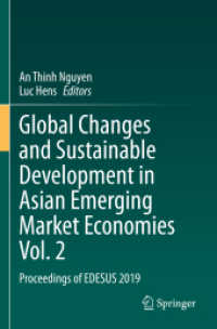 Global Changes and Sustainable Development in Asian Emerging Market Economies Vol. 2 : Proceedings of EDESUS 2019 （2022）