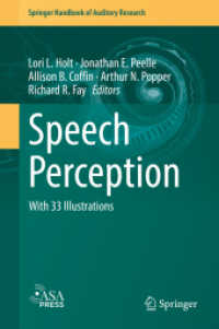 Speech Perception (Springer Handbook of Auditory Research)