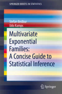Multivariate Exponential Families: a Concise Guide to Statistical Inference (Springerbriefs in Statistics)