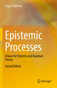 Epistemic Processes : A Basis for Statistics and Quantum Theory （2ND）