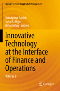 Innovative Technology at the Interface of Finance and Operations : Volume II (Springer Series in Supply Chain Management)