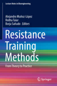 Resistance Training Methods : From Theory to Practice (Lecture Notes in Bioengineering)