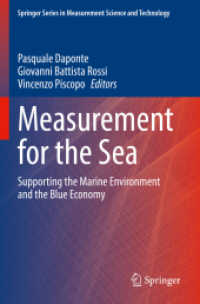 Measurement for the Sea : Supporting the Marine Environment and the Blue Economy (Springer Series in Measurement Science and Technology)