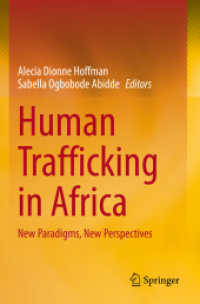 Human Trafficking in Africa : New Paradigms, New Perspectives （2021）