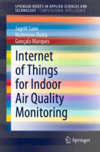 Internet of Things for Indoor Air Quality Monitoring (Springerbriefs in Applied Sciences and Technology)