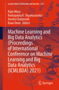 Machine Learning and Big Data Analytics (Proceedings of International Conference on Machine Learning and Big Data Analytics (ICMLBDA) 2021) (Lecture Notes in Networks and Systems)