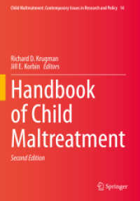 Handbook of Child Maltreatment (Child Maltreatment) （2ND）