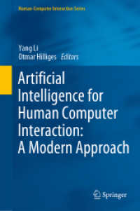 Artificial Intelligence for Human Computer Interaction: a Modern Approach (Human-computer Interaction Series)