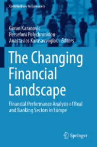The Changing Financial Landscape : Financial Performance Analysis of Real and Banking Sectors in Europe (Contributions to Economics)