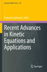 Recent Advances in Kinetic Equations and Applications (Springer Indam Series) （2021）