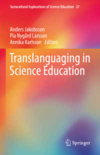 Translanguaging in Science Education (Sociocultural Explorations of Science Education)