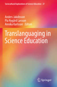 Translanguaging in Science Education (Sociocultural Explorations of Science Education)