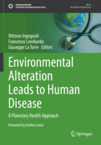 Environmental Alteration Leads to Human Disease : A Planetary Health Approach (Sustainable Development Goals Series)