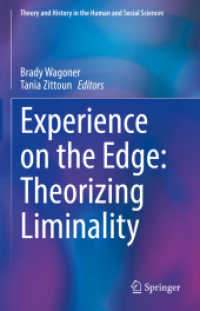 Experience on the Edge: Theorizing Liminality (Theory and History in the Human and Social Sciences)