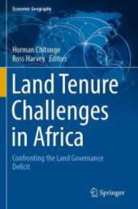 Land Tenure Challenges in Africa : Confronting the Land Governance Deficit