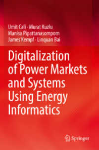 Digitalization of Power Markets and Systems Using Energy Informatics （2021）