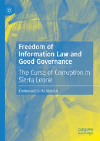 Freedom of Information Law and Good Governance : The Curse of Corruption in Sierra Leone （2022）