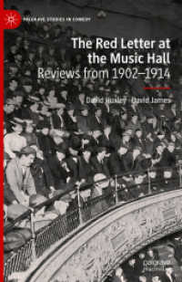 The Red Letter at the Music Hall : Reviews from 1902-1914 (Palgrave Studies in Comedy)