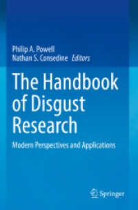 The Handbook of Disgust Research : Modern Perspectives and Applications