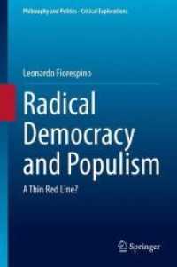 Radical Democracy and Populism : A Thin Red Line? (Philosophy and Politics - Critical Explorations)