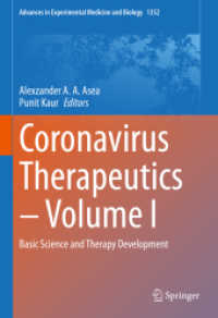 Coronavirus Therapeutics - Volume I : Basic Science and Therapy Development (Advances in Experimental Medicine and Biology)