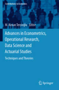 Advances in Econometrics, Operational Research, Data Science and Actuarial Studies : Techniques and Theories (Contributions to Economics)