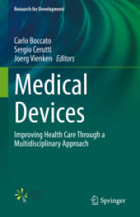 Medical Devices : Improving Health Care through a Multidisciplinary Approach (Research for Development)