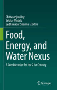 Food, Energy, and Water Nexus : A Consideration for the 21st Century