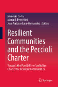 Resilient Communities and the Peccioli Charter : Towards the Possibility of an Italian Charter for Resilient Communities