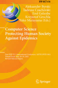 Computer Science Protecting Human Society against Epidemics : First IFIP TC 5 International Conference, ANTICOVID 2021, Virtual Event, June 28-29, 2021, Revised Selected Papers (Ifip Advances in Information and Communication Technology)
