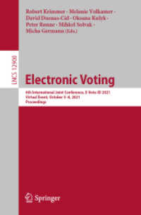 Electronic Voting : 6th International Joint Conference, E-Vote-ID 2021, Virtual Event, October 5-8, 2021, Proceedings (Lecture Notes in Computer Science)