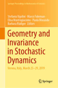 Geometry and Invariance in Stochastic Dynamics : Verona, Italy, March 25-29, 2019 (Springer Proceedings in Mathematics & Statistics)