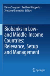 Biobanks in Low- and Middle-Income Countries: Relevance, Setup and Management （2022）