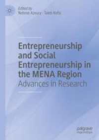 Entrepreneurship and Social Entrepreneurship in the MENA Region : Advances in Research