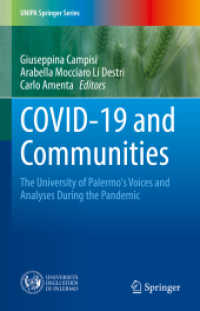 COVID-19 and Communities : The University of Palermo's Voices and Analyses during the Pandemic (Unipa Springer Series)