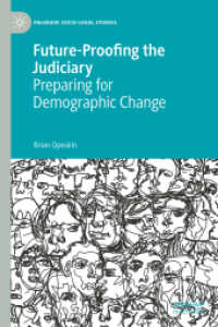 Future-Proofing the Judiciary : Preparing for Demographic Change (Palgrave Socio-legal Studies)