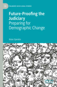 Future-Proofing the Judiciary : Preparing for Demographic Change (Palgrave Socio-legal Studies)