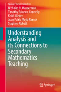 Understanding Analysis and its Connections to Secondary Mathematics Teaching (Springer Texts in Education)