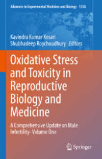Oxidative Stress and Toxicity in Reproductive Biology and Medicine : A Comprehensive Update on Male Infertility- Volume One (Advances in Experimental Medicine and Biology)
