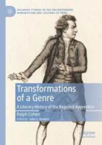 Transformations of a Genre : A Literary History of the Beguiled Apprentice (Palgrave Studies in the Enlightenment, Romanticism and Cultures of Print)