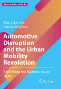 Automotive Disruption and the Urban Mobility Revolution : Rethinking the Business Model 2030 (Business Guides on the Go)