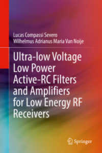Ultra-low Voltage Low Power Active-RC Filters and Amplifiers for Low Energy RF Receivers