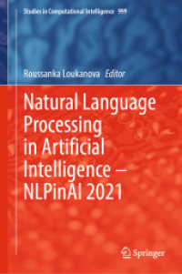 Natural Language Processing in Artificial Intelligence — NLPinAI 2021 (Studies in Computational Intelligence)
