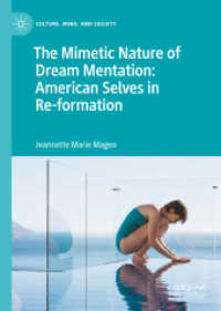 The Mimetic Nature of Dream Mentation: American Selves in Re-formation (Culture, Mind, and Society)